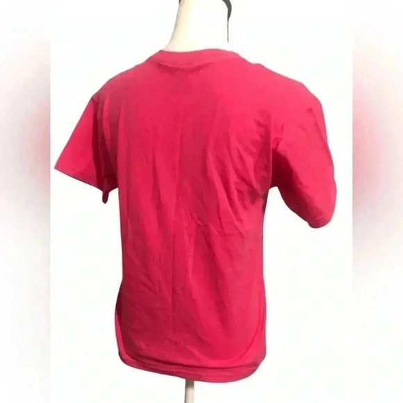 Y2K Pink Peace Love Peeps Graphic Baby Tee Size Large - Picture 2 of 2